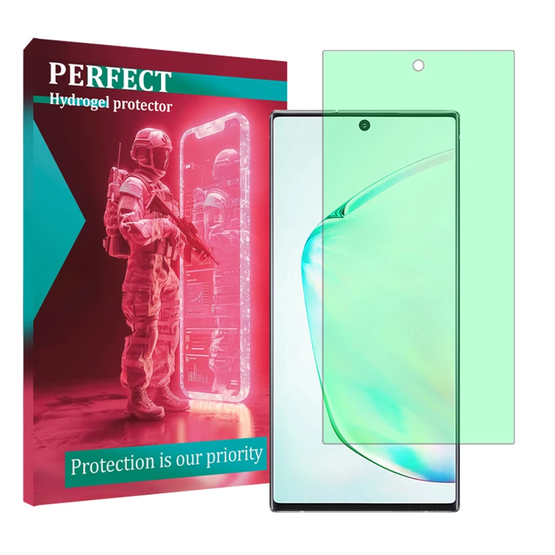 محافظ صفحه نمایش گرین لایت پرفکت مدل Tough مناسب برای گوشی موبایل سامسونگ Galaxy Note10 Plus 5G