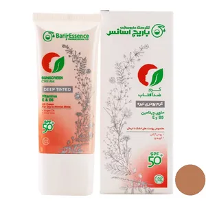 کرم ضد آفتاب رنگی باریج اسانس  SPF 50 مدل 01 مخصوص پوست های خشک تا نرمال حجم 60 میلی لیتر