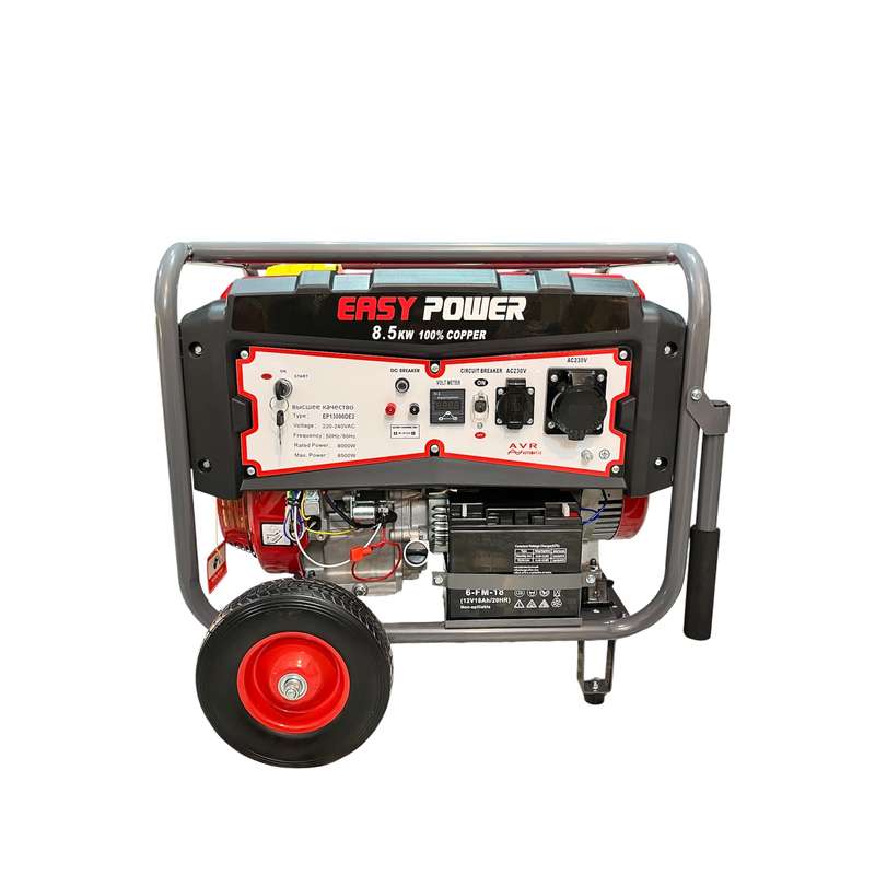 موتور برق بنزینی 18 اسب بخار ایزی پاور مدل  8.5 کیلووات مدل EP1300DE2