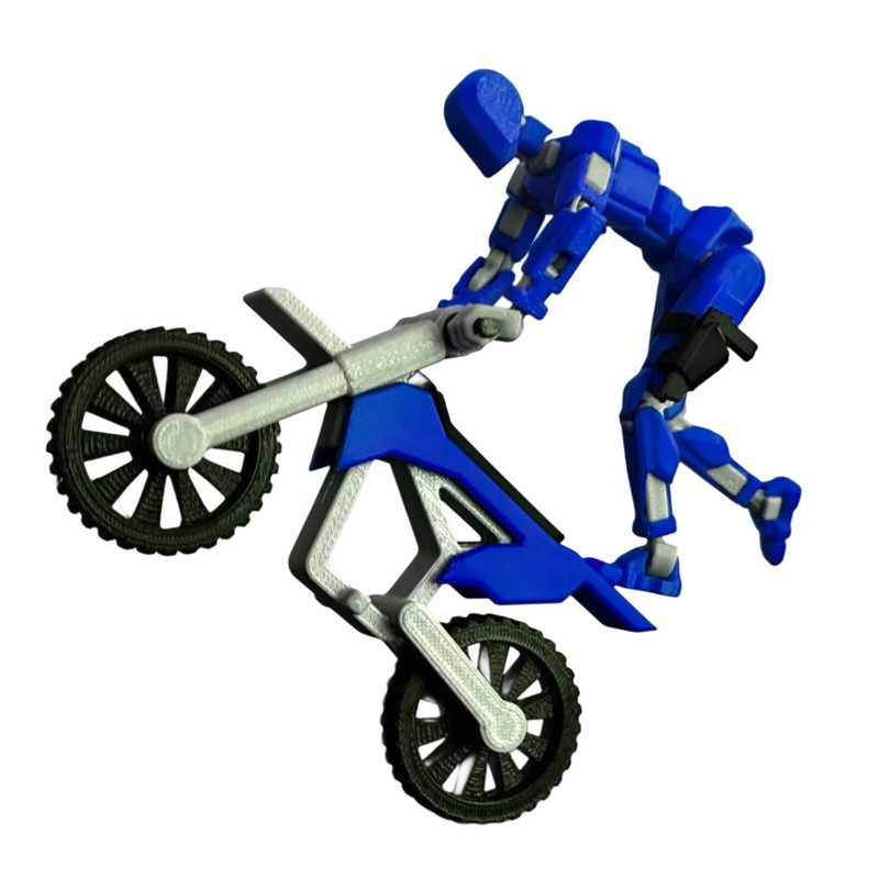 اکشن فیگور مدل موتور سوار