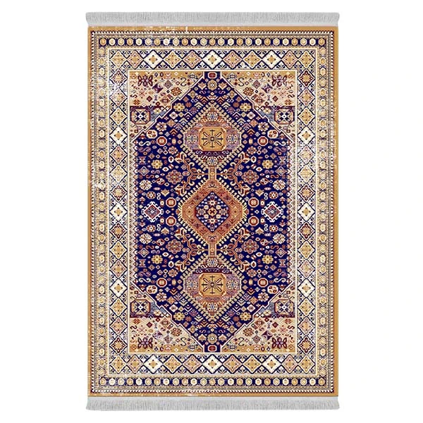 فرش پارچه‌ای دفه مدل فرشینه طرح مدرن  کد 8112