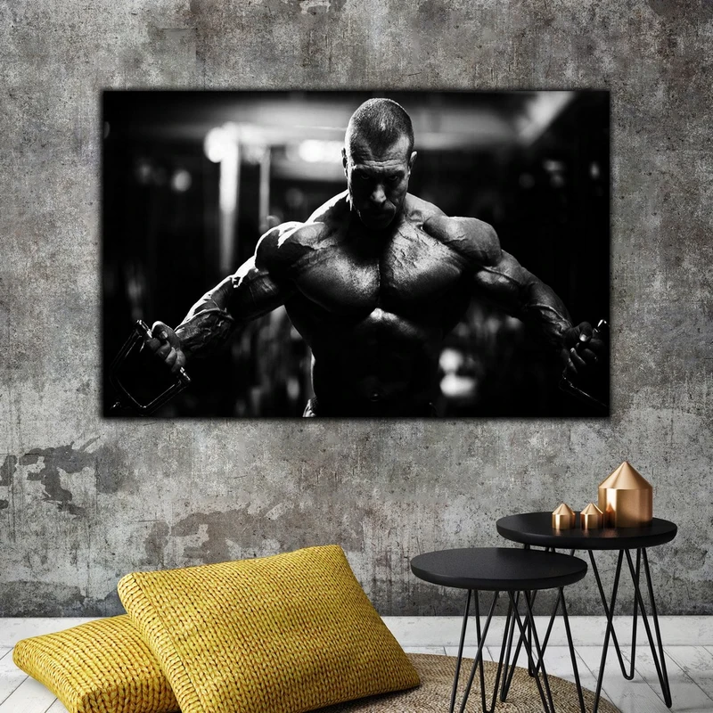 تابلو شاسی بکلیت طرح ورزشی بدنسازی مدل SH-S7322