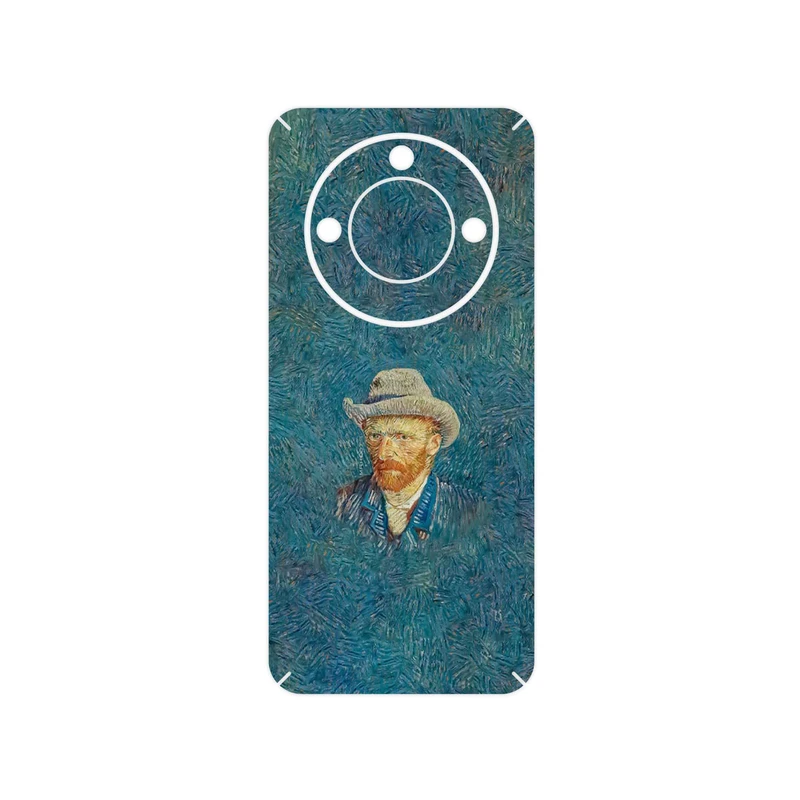 برچسب پوششی ماهوت مدل Self portrait with a gray felt hat مناسب برای گوشی موبایل آنر X9c Smart