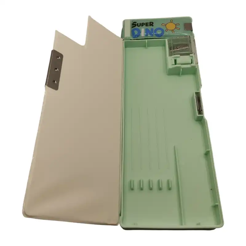 جامدادی مدل کتابی اسکوییشی طرح دایناسور چشم وزغی کد 02