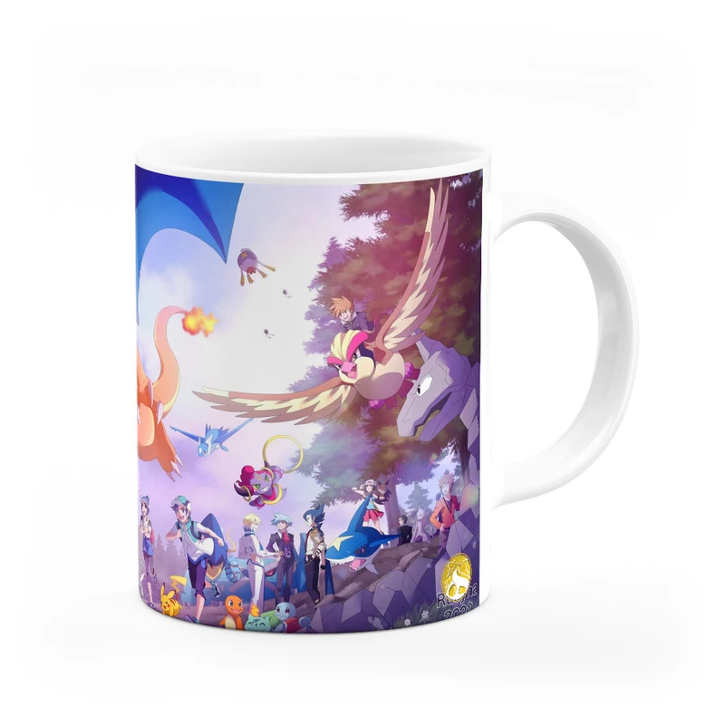 ماگ هومرو طرح انیمه پوکمون Pokemon مدل MG2354