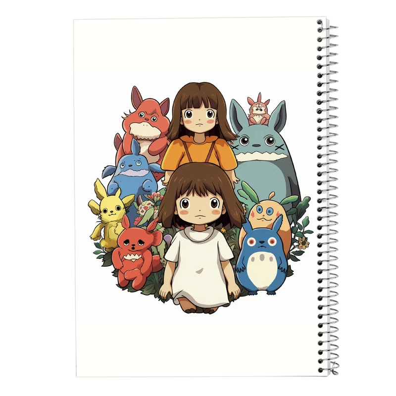 دفتر مشق 50 برگ مدوپد مدل Ghibli کد DF2467