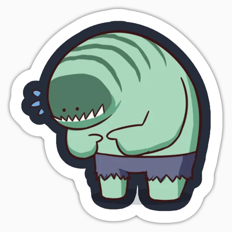 استیکر لپ تاپ و موبایل بووم طرح بازی Dota2 مدل Tidehunter کد LA50