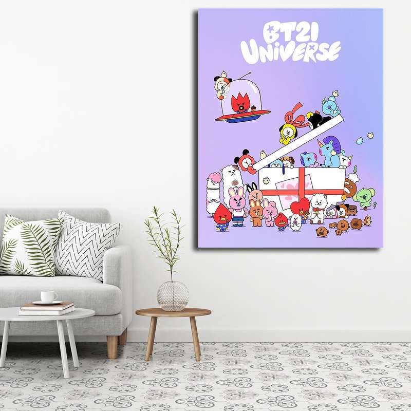 تابلو شاسی کودک مدل BT21 کد 21