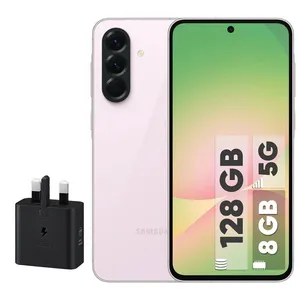 گوشی موبایل سامسونگ مدل Galaxy A56 دو سیم کارت ظرفیت 128 گیگابایت و رم 8 گیگابایت - به همراه شارژر 25 وات سامسونگ