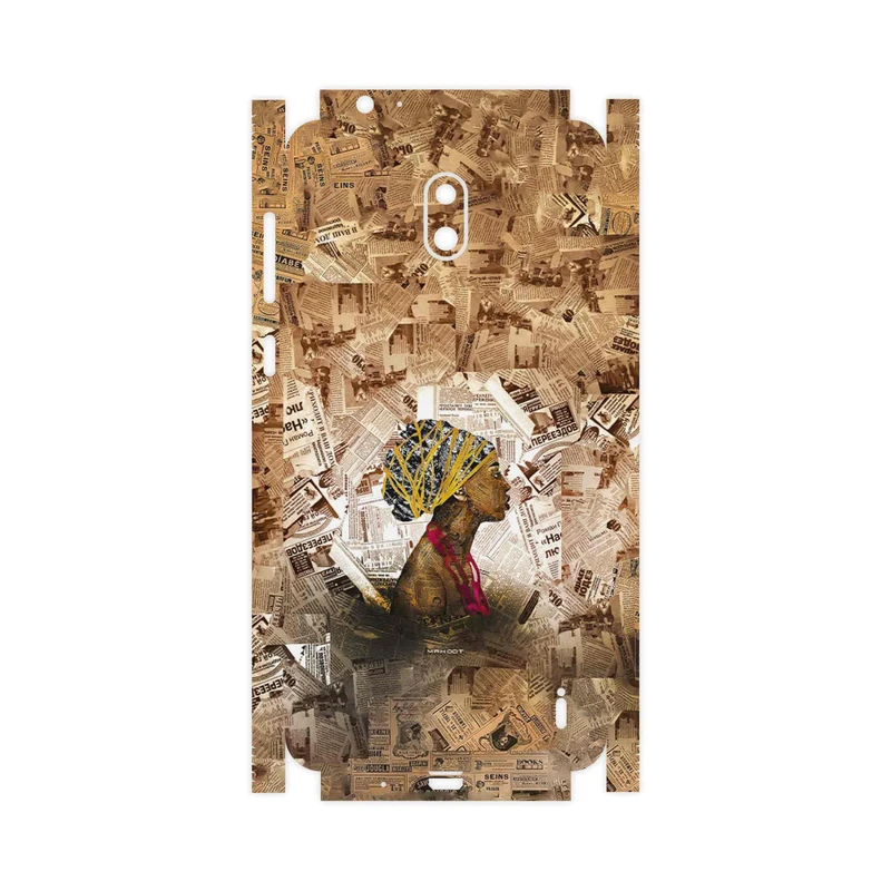 برچسب پوششی ماهوت مدل Collage of African Women-FullSkin مناسب برای گوشی موبایل نوکیا 2