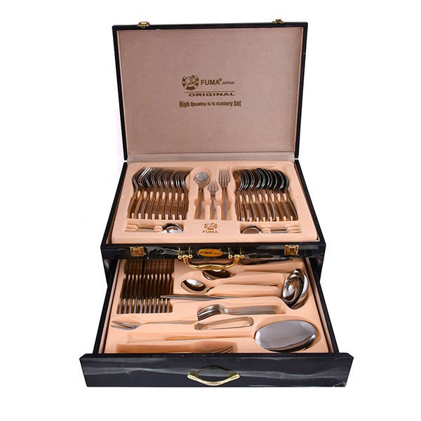 سرویس قاشق و چنگال  87 پارچه فوما مدل FU-1081