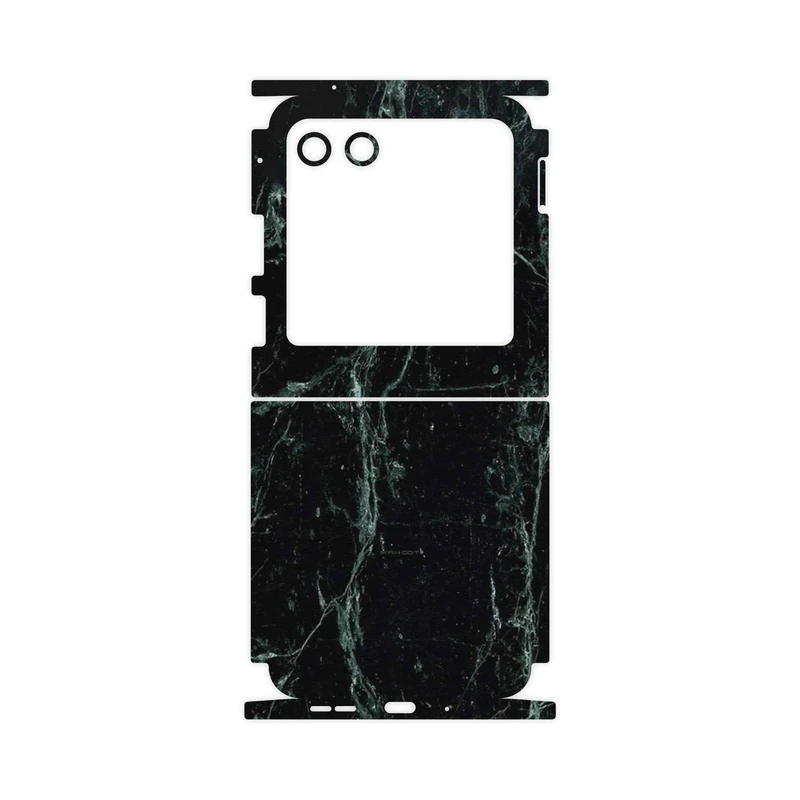 برچسب پوششی ماهوت مدل Graphite_Green_Marble-FullSkin مناسب برای گوشی موبایل موتورولا Razr 40 Ultra
