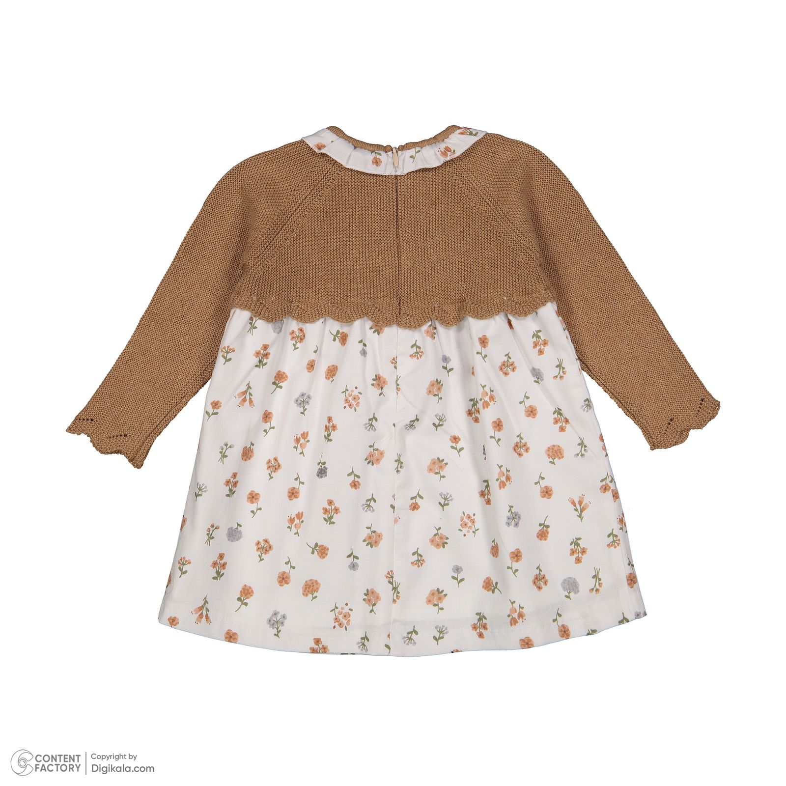 ست پیراهن و هدبند نوزادی دخترانه ایندیگو مدل 231721 - - 6