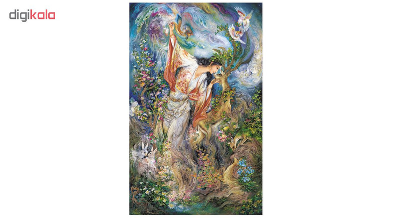 کارت پستال طرح مینیاتور استاد فرشچیان مدل رستن