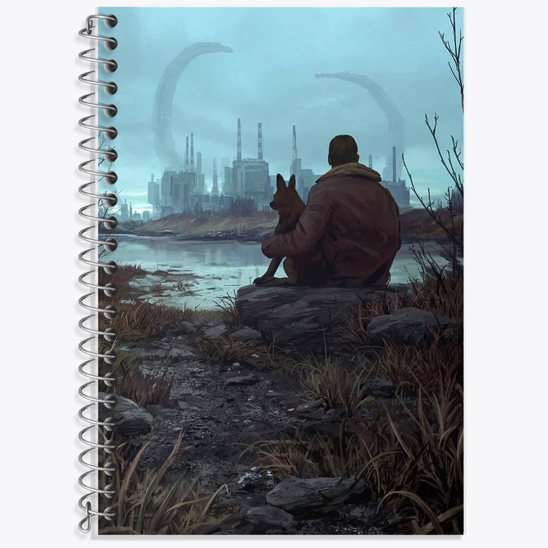 دفتر لغت 50 برگ خندالو طرح مفهومی کد F44