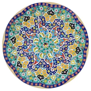  بشقاب میناکاری کد ZMN-30-203
