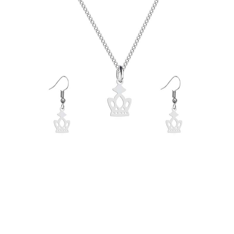 نیم ست زنانه هایکا طرح تاج مدل s.ha1_60