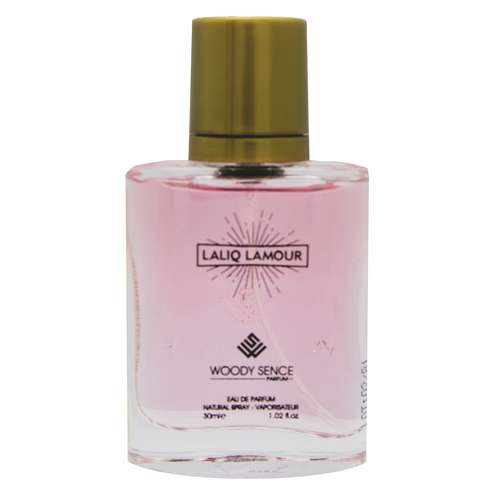 عطر جیبی زنانه وودی سنس مدل Lalique L’Amour حجم 30 میلی لیتر