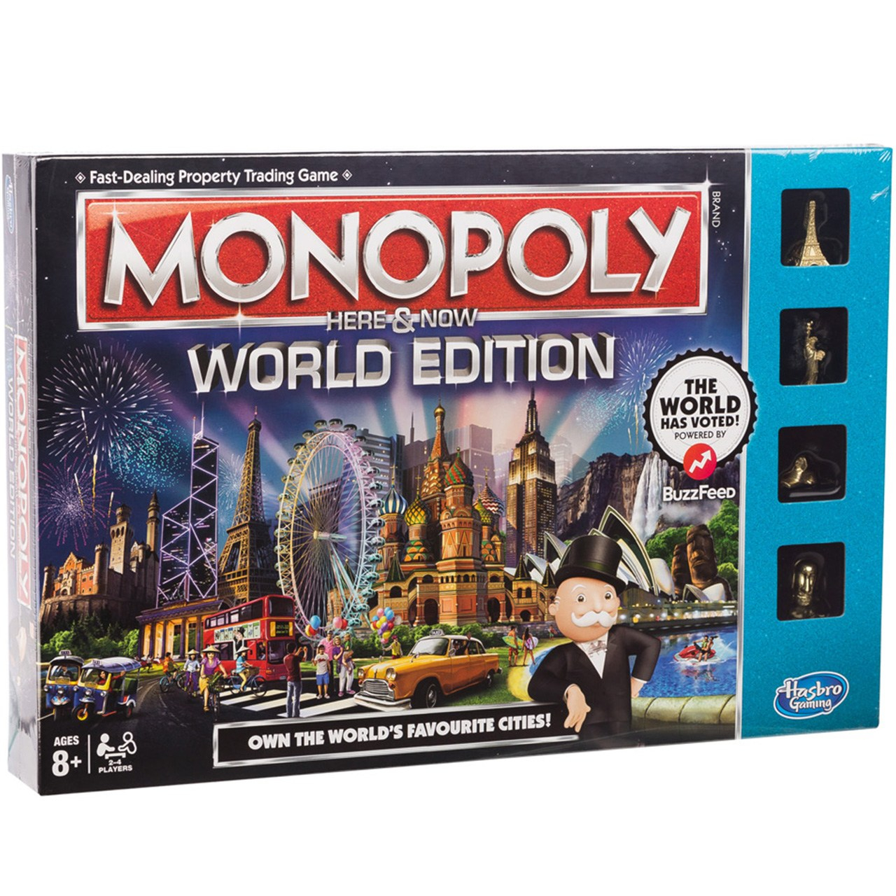 بازی فکری هاسبرو مدل Monopoly World Edition