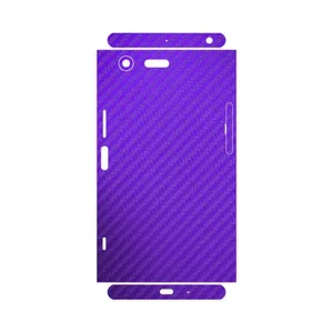 MAHOOT Purple-Fiber-FullSkin Cover Sticker for Sony Xperia XZ Premium