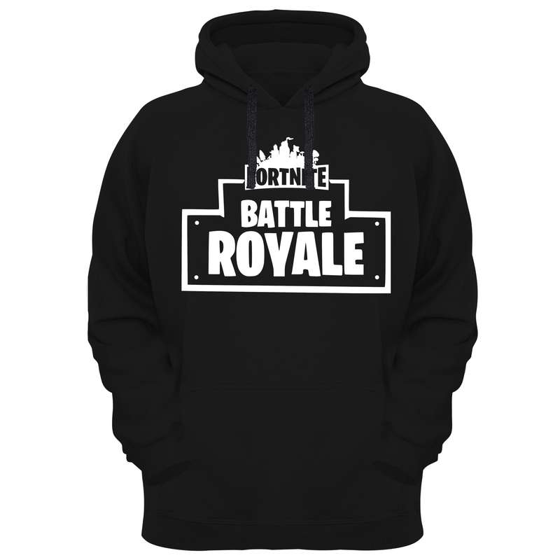 هودی مردانه مدل FORTNITE کد PN23 رنگ مشکی