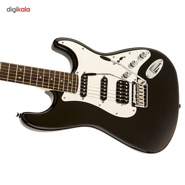 fender squier stratocaster black and chrome