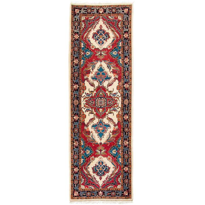 فرش دستبافت کناره طول سه و نیم متری سی پرشیا کد 101877