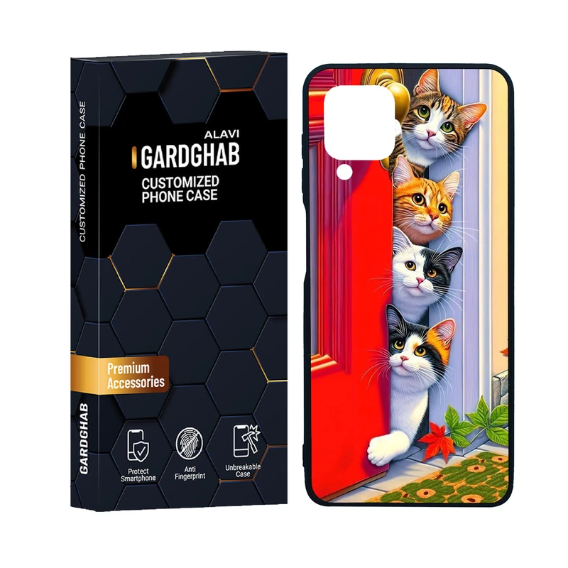 کاور گارد قاب علوی مدل دور ژله ای فانتزی مناسب برای گوشی موبایل سامسونگ Galaxy M22 4G