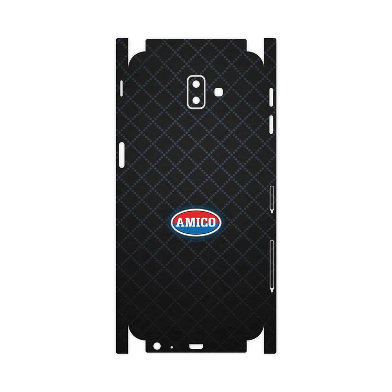 برچسب پوششی ماهوت مدل AMICO-FullSkin مناسب برای گوشی موبایل سامسونگ Galaxy J6 Plus