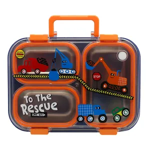 ظرف غذای کودک مدل Lx7156 طرح ماشین