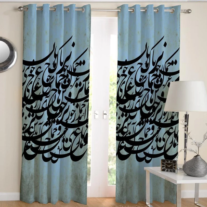  پرده کد R13 سایز 150x300 سانتیمتر