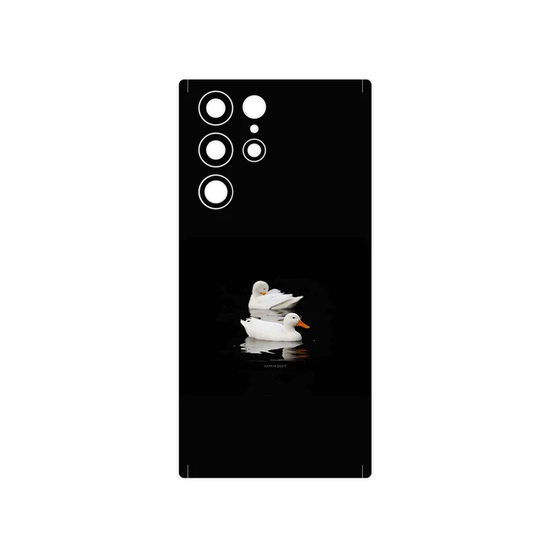 برچسب پوششی ماهوت مدل Duck مناسب برای گوشی موبایل سامسونگ Galaxy S22 Ultra 5G