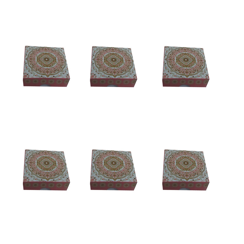 جعبه جواهرات مدل ترنج کد 02 بسته 6 عددی