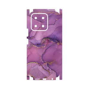 MAHOOT Purple Marble-FullSkin Cover Sticker for Honor X5b
