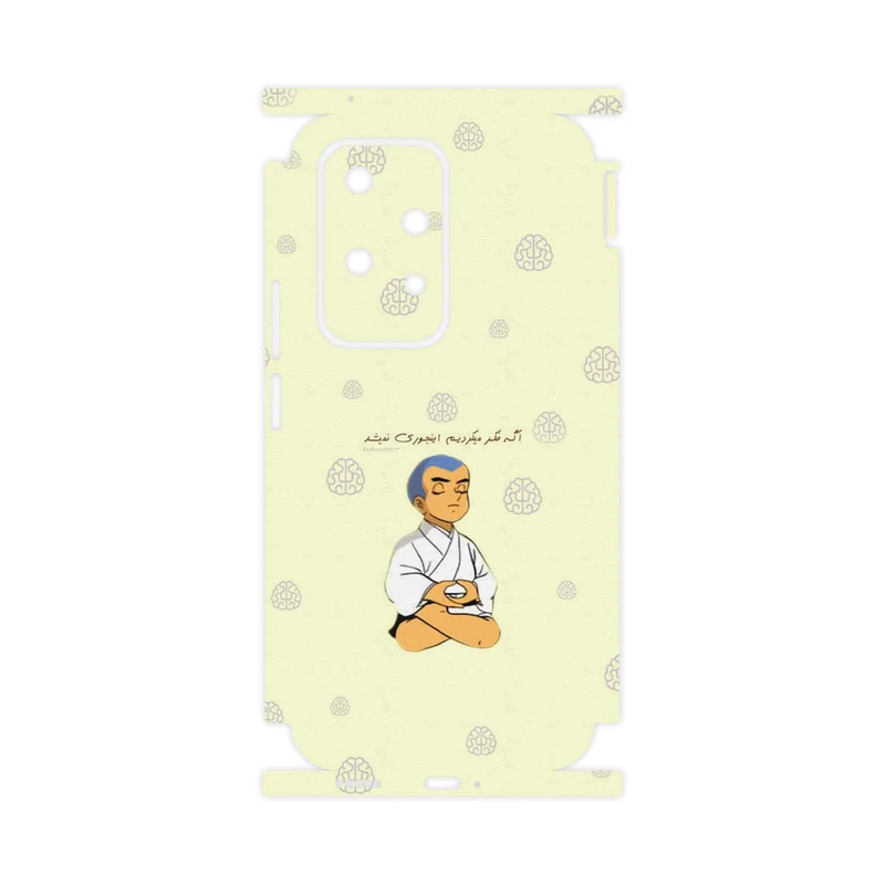 برچسب پوششی ماهوت مدل Ikkyu-san-FullSkin مناسب برای گوشی موبایل آنر 200 Lite
