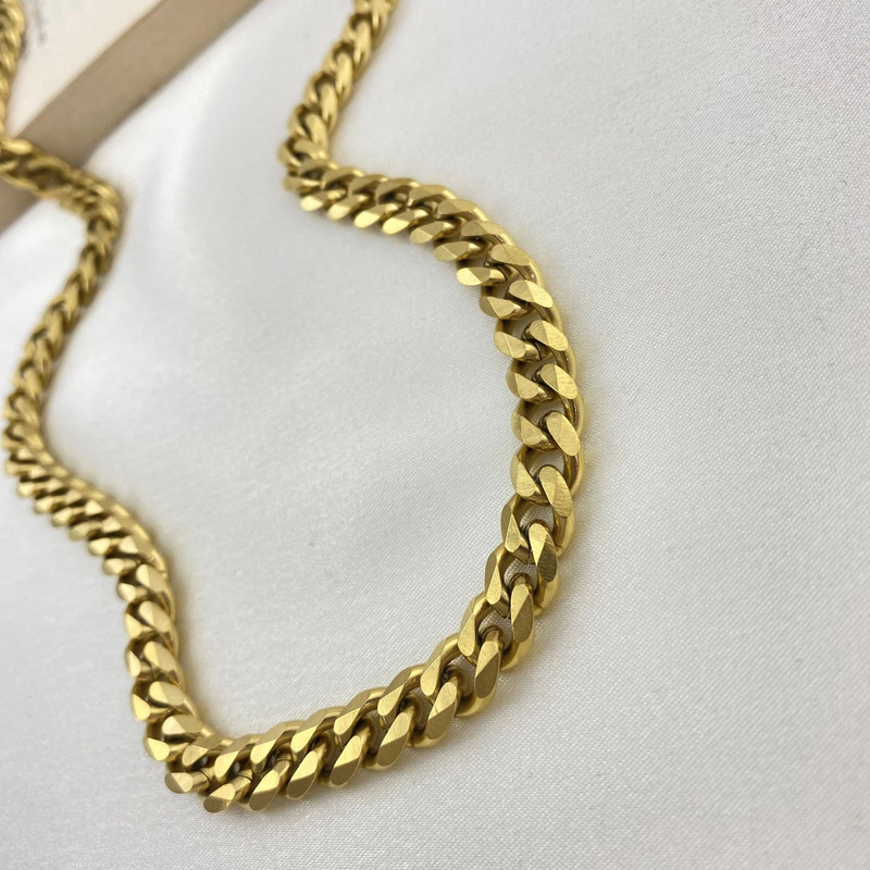 زنجیر مردانه مدل کارتی کد N4467