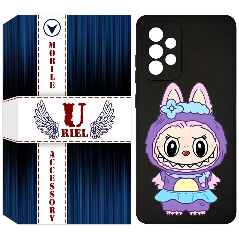 کاور یوریل قاب مدل KSH کد 141 طرح عروسک لبوبو مناسب برای گوشی موبایل سامسونگ Galaxy A33 5G