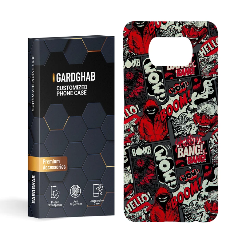   کاور گارد قاب مدل پسرانه مناسب برای گوشی موبایل شیائومی poco x3 / x3 pro / x3 nfc