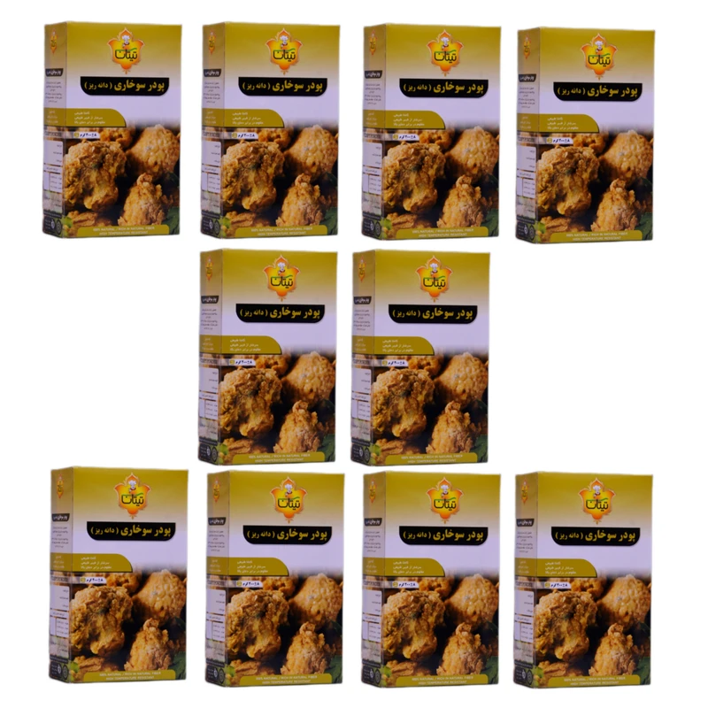 پودر سوخاری دانه ریز  تیتان - 200 گرم مجموعه 10 عددی