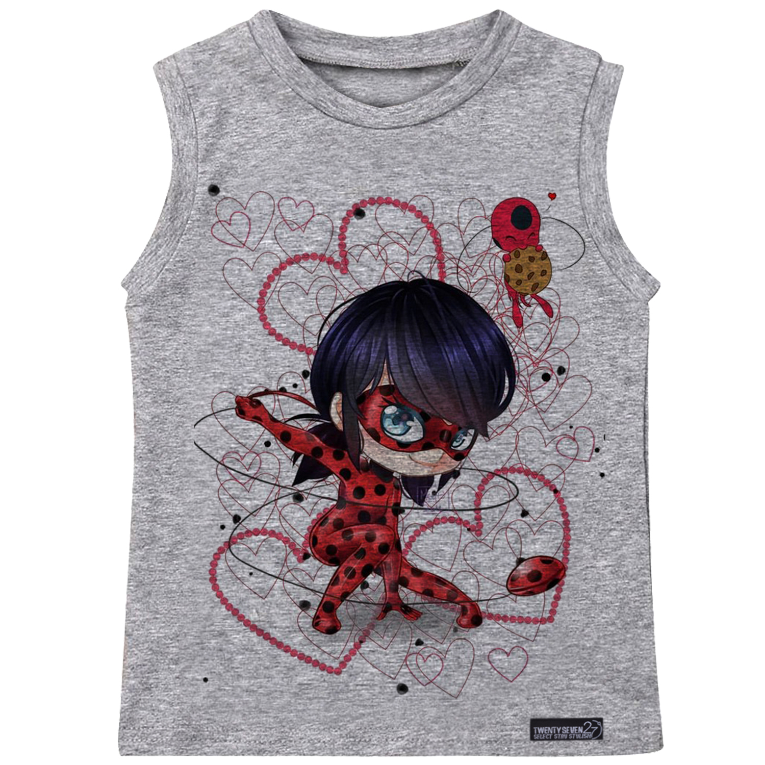 تاپ دخترانه 27 مدل دختر کفشدوزکی کد WN1109