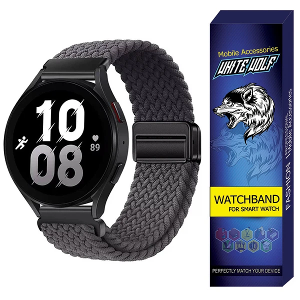 بند وایت ولف مدل W-Braided  مناسب برای ساعت هوشمند کیسلکت Lora / Lora 2