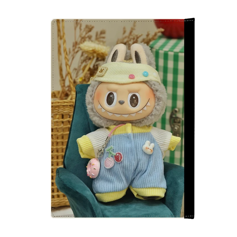 کلاسور پاد آفرین مدل کیوت فانتزی بامزه طرح عروسک لبوبو کد C039 