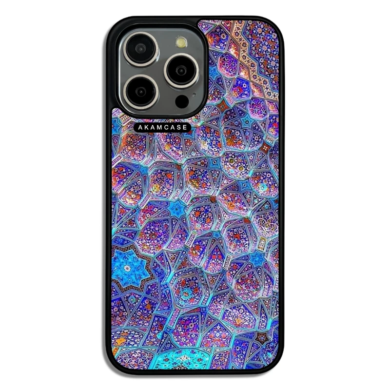 کاور آکام مدل AMC-WA15PROMAX-MOSAIC-26 مناسب برای گوشی موبایل اپل iPhone 15 Pro Max