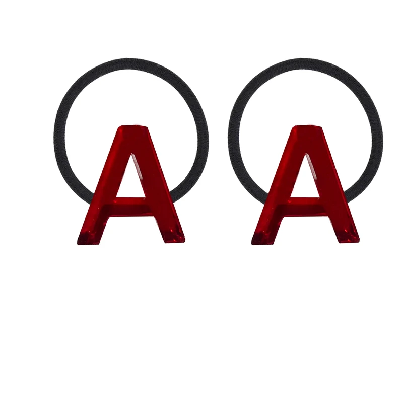 کش مو زنانه مدل حرف انگلیسی کد A بسته 2 عددی