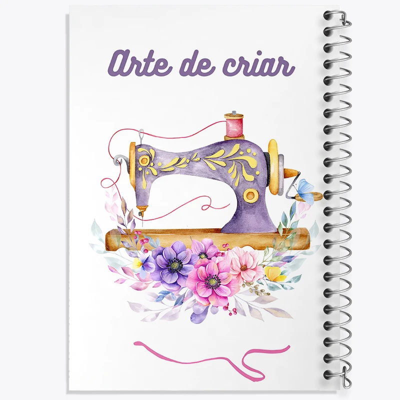 دفتر مشق 100 برگ خندالو طرح چرخ خیاطی کد N2023