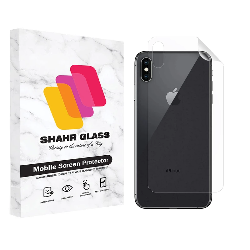  محافظ پشت گوشی نانو شهر گلس مدل TPUB مناسب برای گوشی موبایل اپل iPhone XS Max