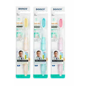 مسواک دورکو مدل D624 با برس نرم بسته 3 عددی