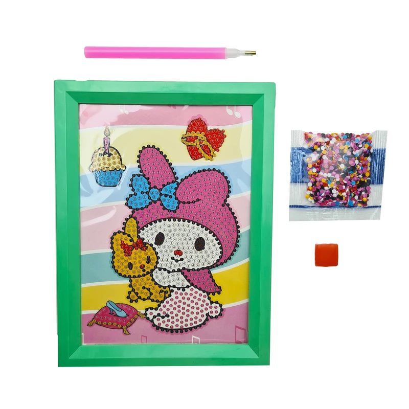 بازی آموزشی مدل ساخت تابلو نقاشی الماسی طرح سانریو A168-H10