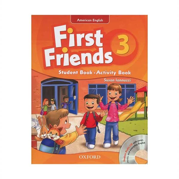 کتاب American First Friends 3 In One Volume اثر Susan Iannuzzi انتشارات آکسفورد 