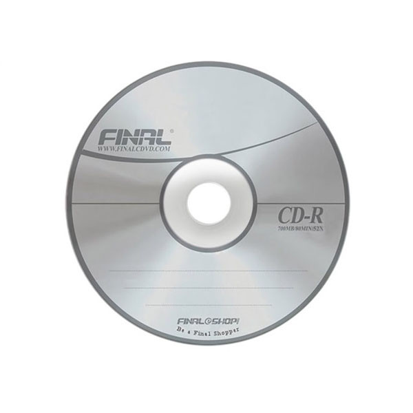 سی دی خام فینال مدل AT-CD-170 بسته 50 عددی